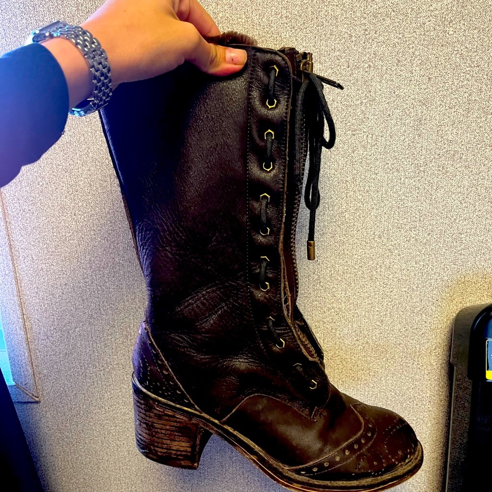 Tall Fur Lined Boots